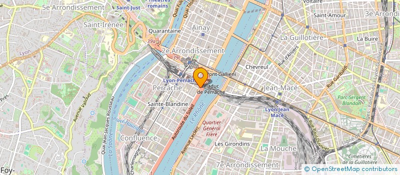 localisation de l'entreprise HDAY HOLDING à LYON