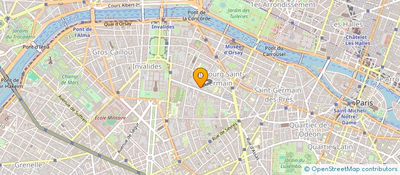 localisation de l'entreprise HDB  PARIS