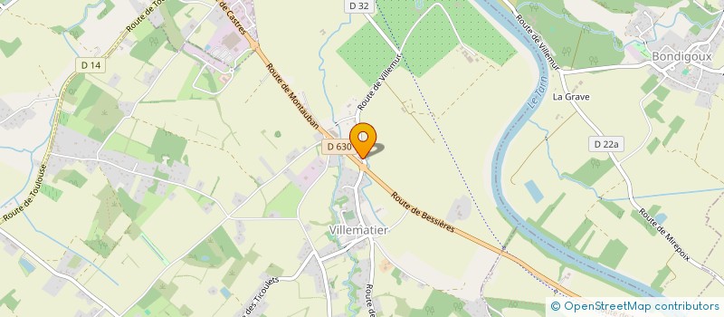 localisation de l'entreprise HDB  VILLEMATIER