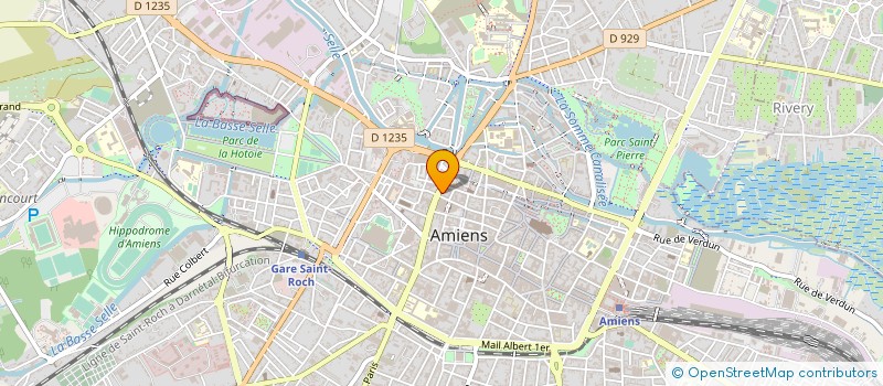 localisation de l'entreprise HDB à AMIENS