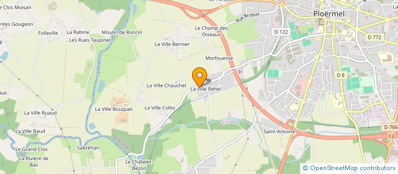 localisation de l'entreprise HDB  PLOERMEL