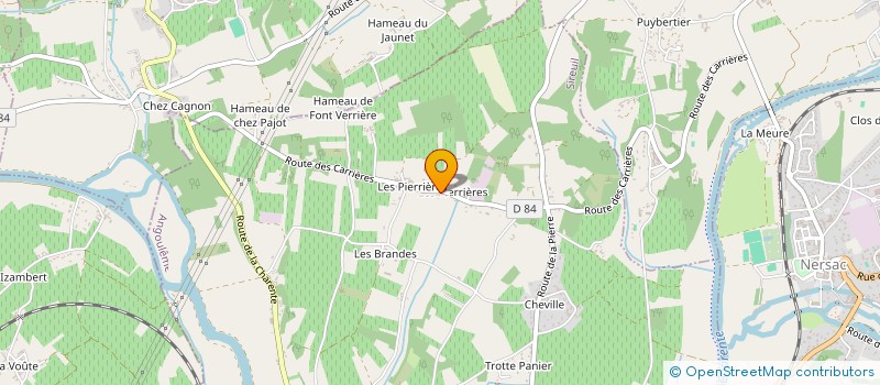 localisation de l'entreprise HDB à SIREUIL