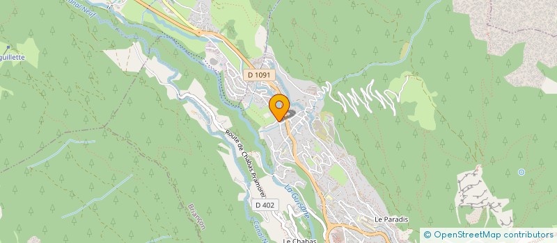 localisation de l'entreprise HDB BATIMENT  SAINT-MARTIN-DE-QUEYRIERES