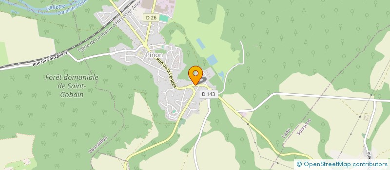 localisation de l'entreprise HDB FRANCE FINANCE à PINON