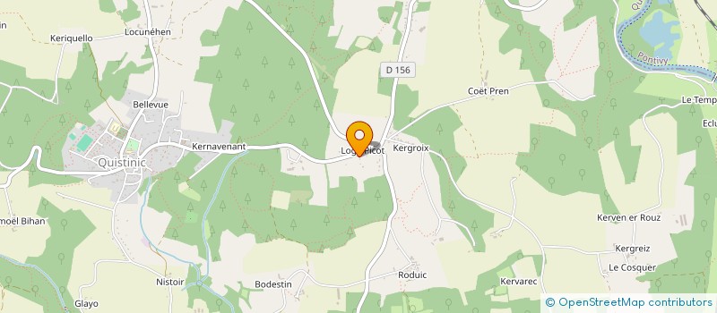 localisation de l'entreprise HDB'S ARENA MORBIHAN  QUISTINIC