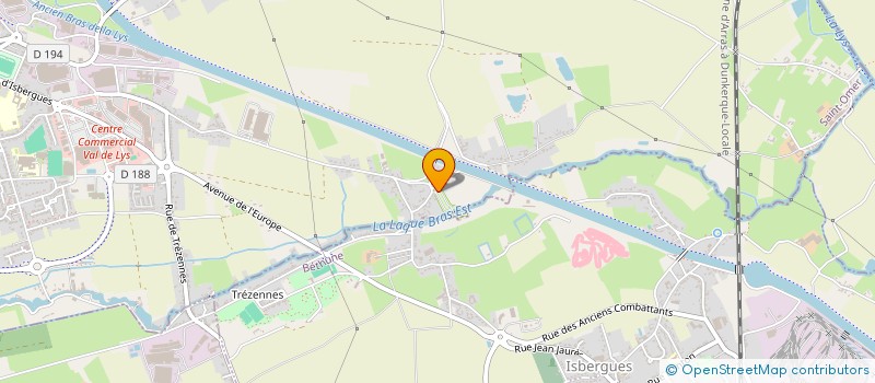 localisation de l'entreprise HDBC  BONNEVILLE