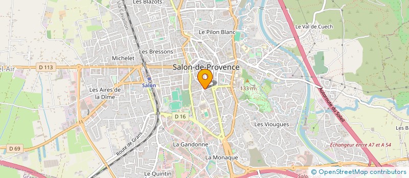 localisation de l'entreprise HDBC INTERNATIONAL INVEST à SALON-DE-PROVENCE