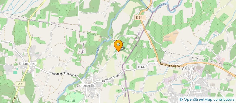 localisation de l'entreprise HDC  COLONZELLE