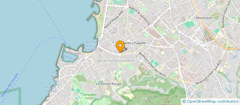 localisation de l'entreprise HDC à MARSEILLE