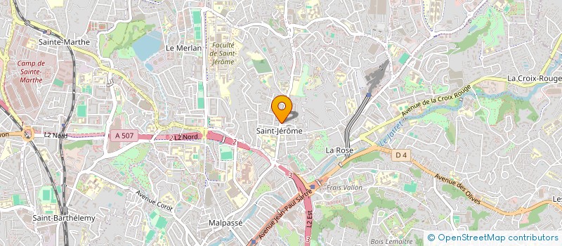 localisation de l'entreprise HDC à MARSEILLE