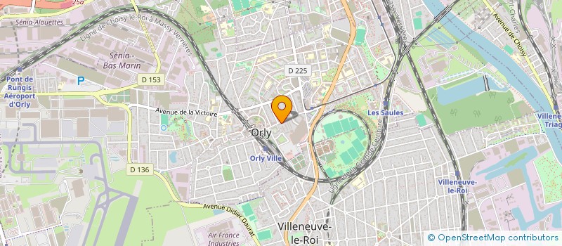 localisation de l'entreprise HDC  ORLY