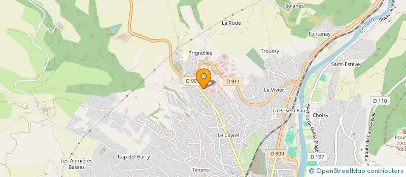 localisation de l'entreprise HDC  MILLAU