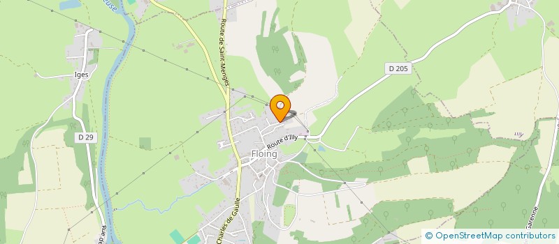 localisation de l'entreprise HDC  FLOING
