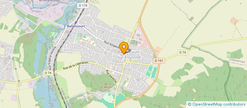 localisation de l'entreprise HDC KELT  BALLANCOURT-SUR-ESSONNE