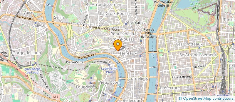 localisation de l'entreprise HDC PRODUCTION à LYON