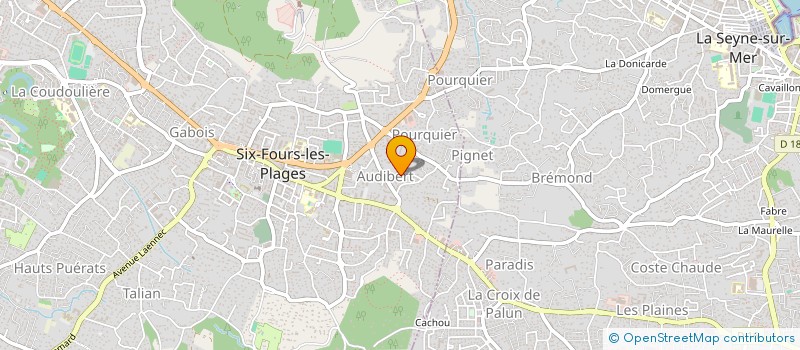 localisation de l'entreprise HDC SERVICES à LA SEYNE-SUR-MER