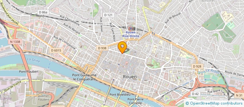 localisation de l'entreprise HDCB  ROUEN