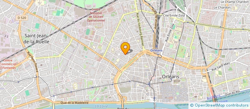 localisation de l'entreprise HDCC à ORLEANS
