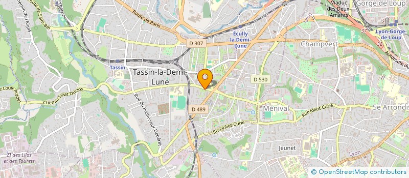 localisation de l'entreprise HDCG  TASSIN-LA-DEMI-LUNE