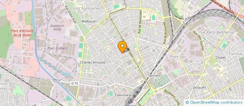 localisation de l'entreprise HDCG AVENUE REPUBLIQUE  REIMS