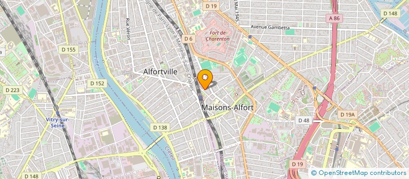 localisation de l'entreprise HDCR VALMOBILITE  MAISONS-ALFORT