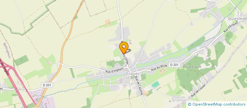 localisation de l'entreprise HDD  ECQUES