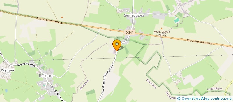 localisation de l'entreprise HDD  BOURTHES