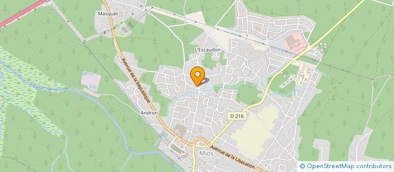 localisation de l'entreprise HDD INVEST  MIOS