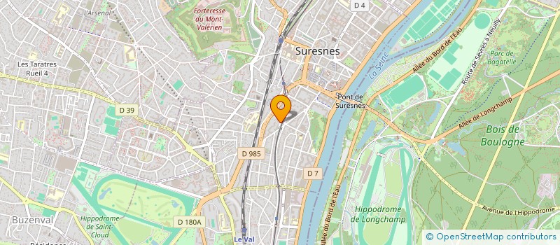 localisation de l'entreprise HDDP SOLUTIONS à SURESNES