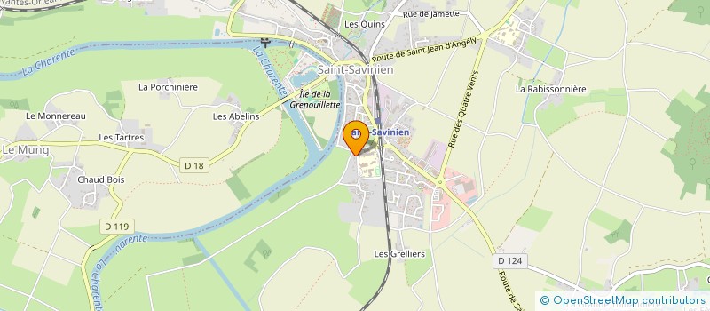 localisation de l'entreprise HDELIMO  SAINT-SAVINIEN