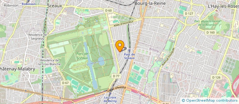 localisation de l'entreprise HDEUZO à SCEAUX