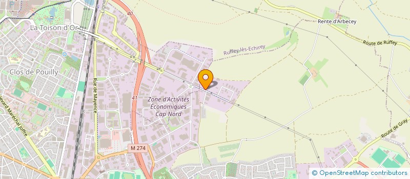 localisation de l'entreprise HDEV à SAINT-APOLLINAIRE