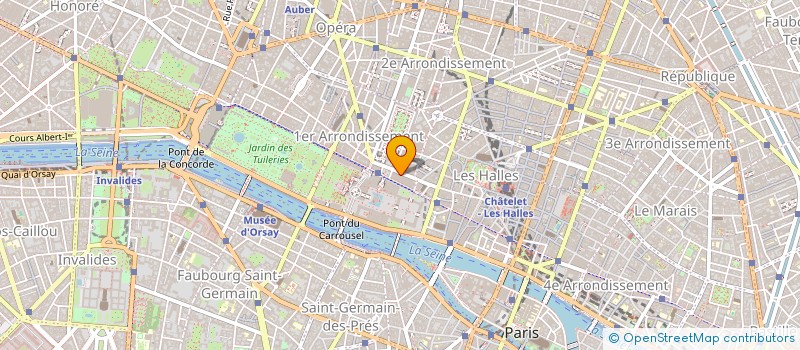 localisation de l'entreprise HDF 1 à PARIS