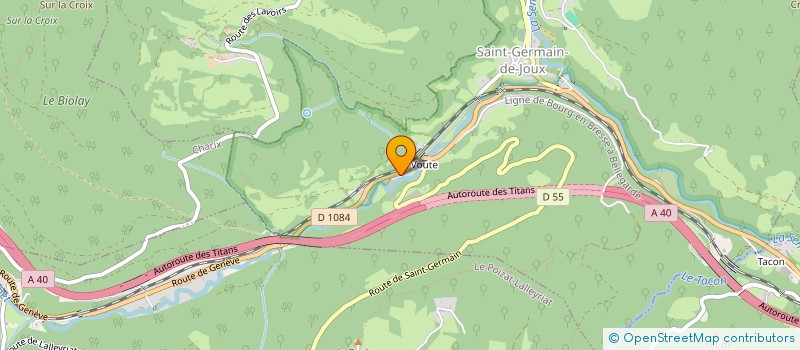 localisation de l'entreprise HDF 23  SAINT-GERMAIN-DE-JOUX