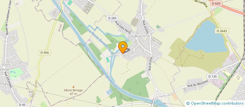 localisation de l'entreprise HDF AIR à GŒULZIN