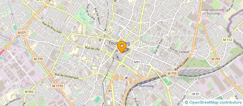 localisation de l'entreprise HDF ASSURANCES TOURCOING  TOURCOING