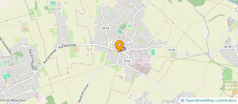 localisation de l'entreprise HDF DIAGNOSTICS  ANNULLIN