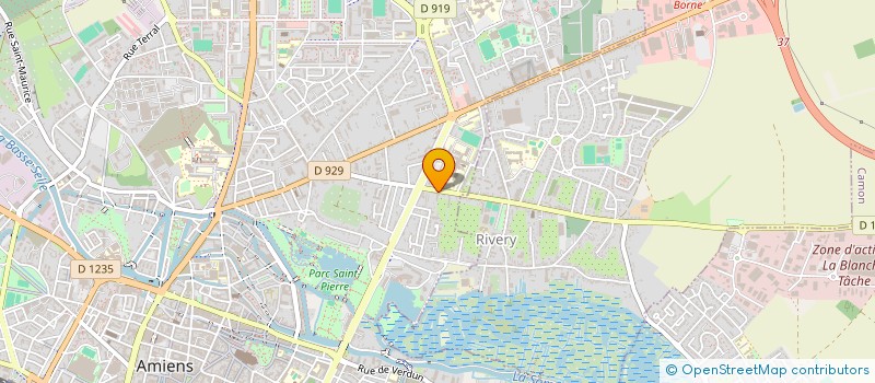 localisation de l'entreprise HDF IMMO  AMIENS