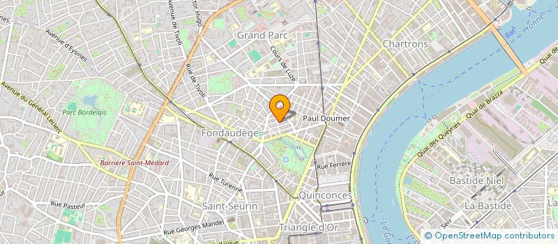 localisation de l'entreprise HDF1  BORDEAUX