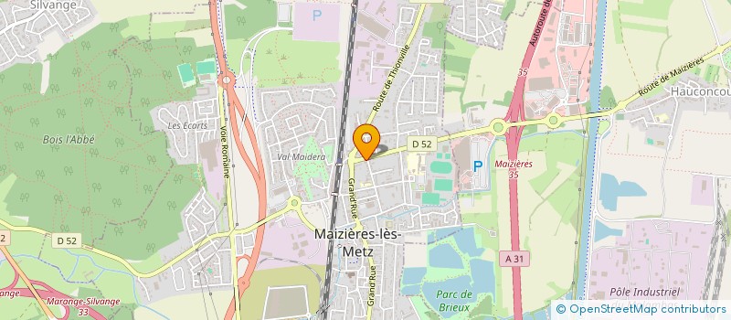 localisation de l'entreprise HDG  MAIZIERES LES METZ