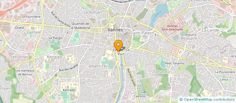 localisation de l'entreprise HDG à VANNES