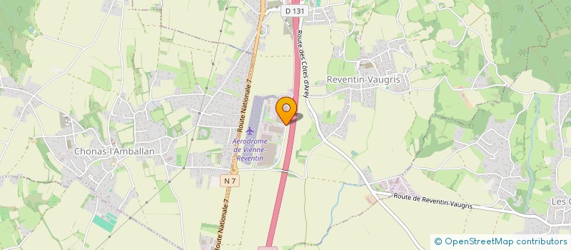 localisation de l'entreprise HDG  REVENTIN-VAUGRIS