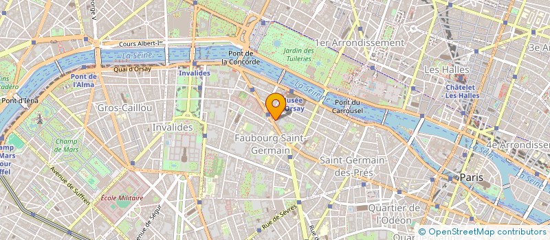 localisation de l'entreprise HDG PARIS à PARIS