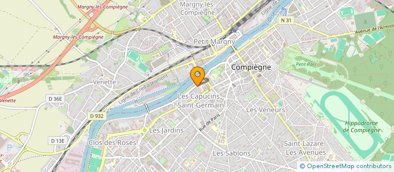 localisation de l'entreprise HDG SERVICE  COMPIEGNE