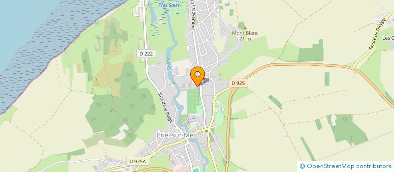 localisation de l'entreprise HDGEM  CRIEL-SUR-MER