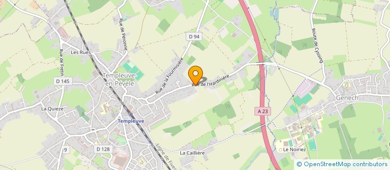 localisation de l'entreprise HDGL IMMOBILIER  TEMPLEUVE-EN-PEVELE