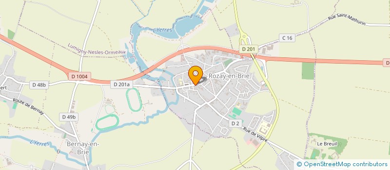 localisation de l'entreprise HDH DEVELOPPEMENT  ROZAY-EN-BRIE