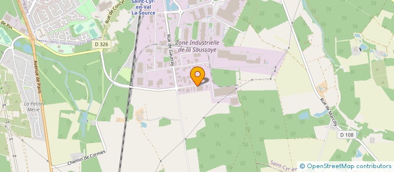 localisation de l'entreprise HDI à MEUNG-SUR-LOIRE
