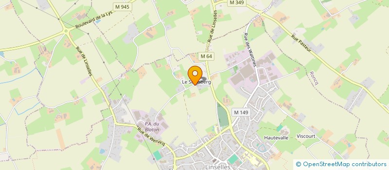 localisation de l'entreprise HDI  LINSELLES