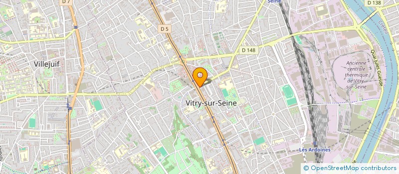 localisation de l'entreprise HDI à VITRY-SUR-SEINE